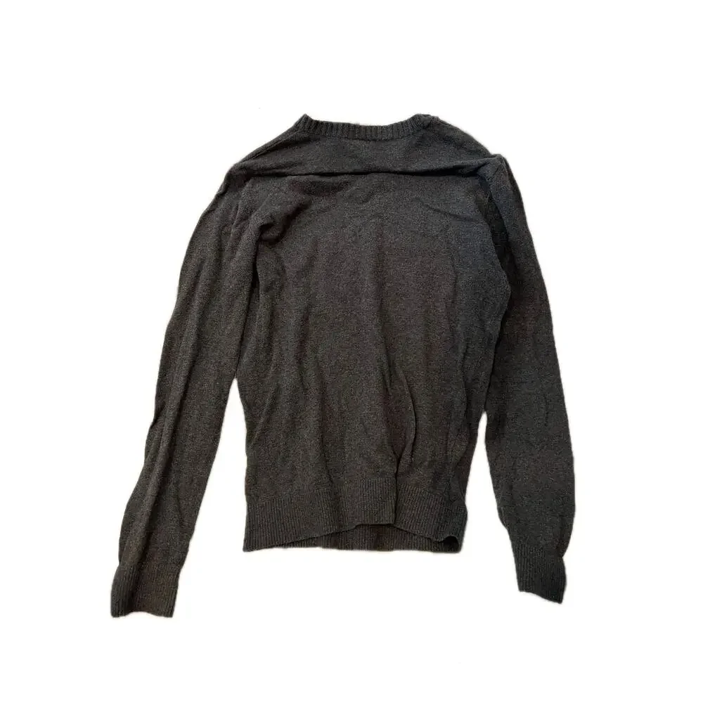 Hollister Gray Crew Neck Sweater Mens Medium
